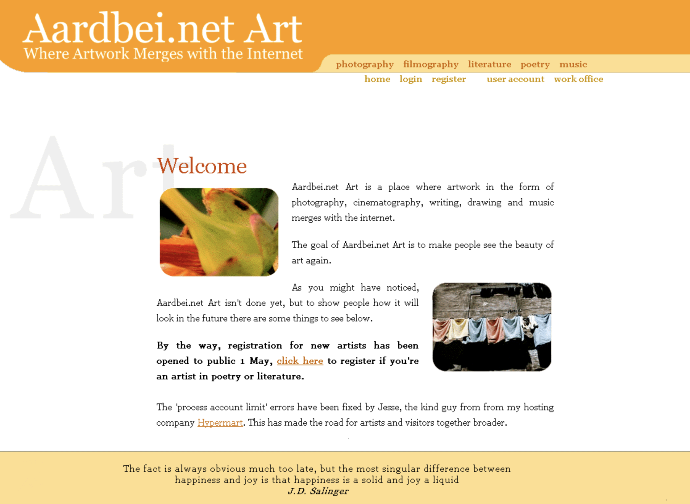 Aardbei.net Art homepage